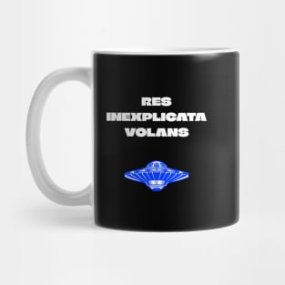 RES INEXPLICATA VOLANS (Unexplained Flying Object) Mug